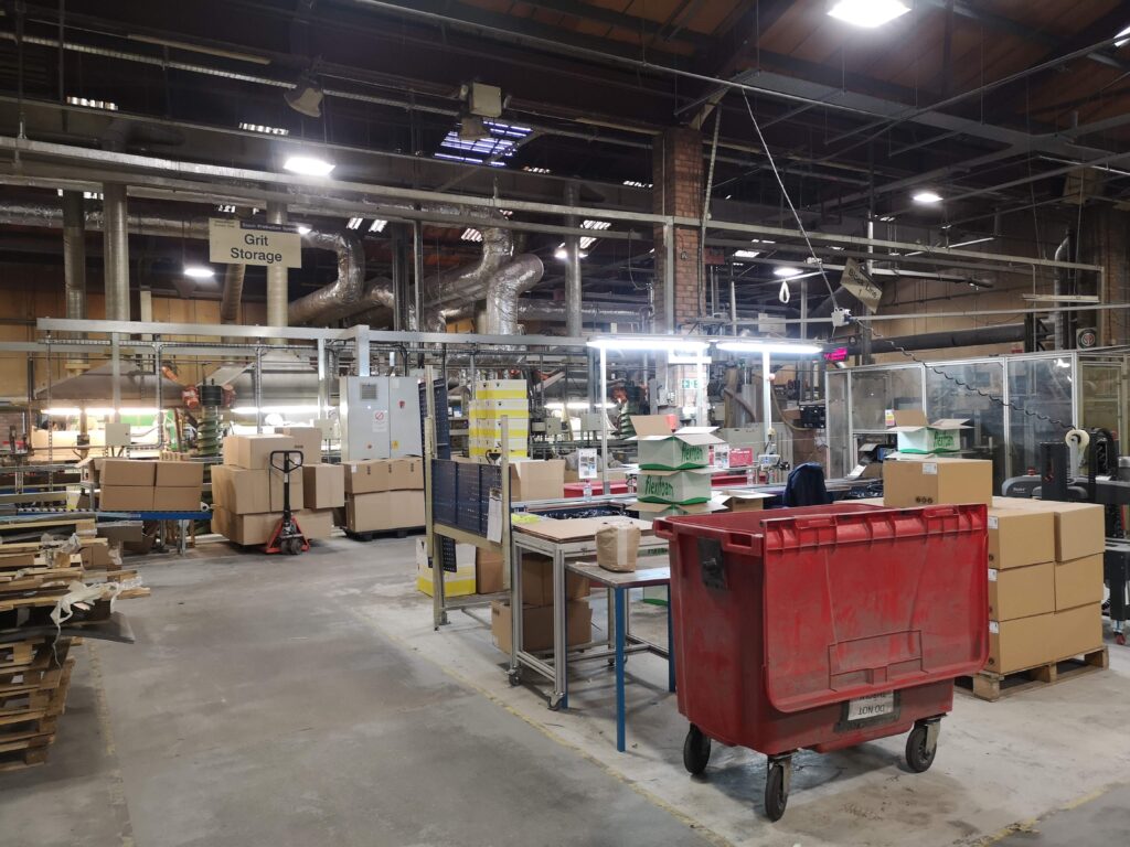 manufacturing risk assessment support carried out on production floor