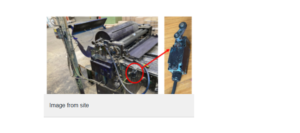 Employee’s fingers drawn into printing machine rollers at a manufacturing site, highlighting machine safety failure under PUWER compliance